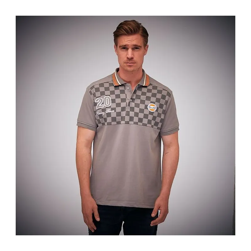 POLO GRAND PRIX GRIS DAMIER