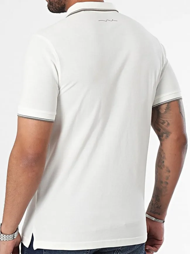 Polo pasian 2 blanc crème homme - Teddy Smith | wimod