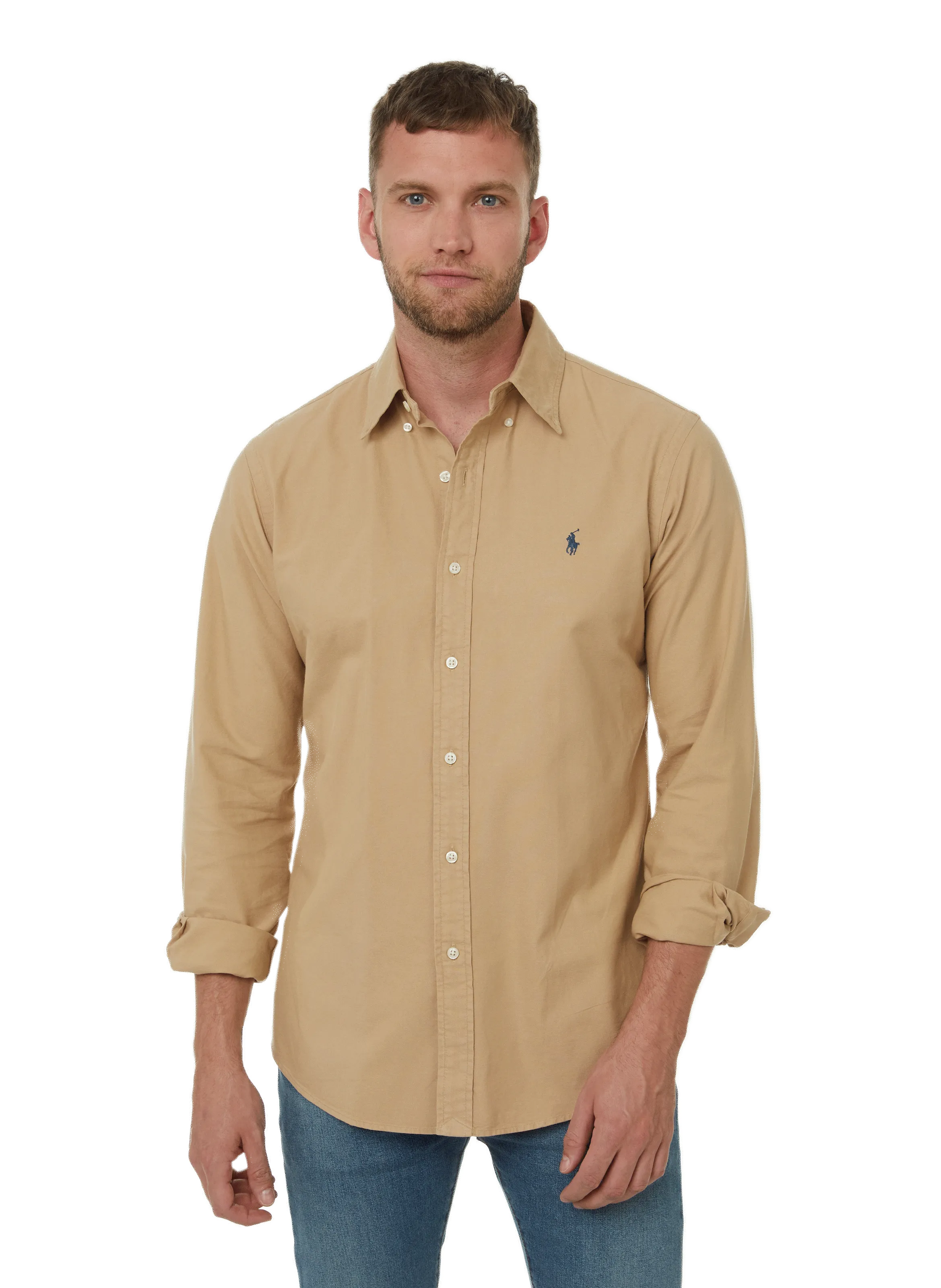 POLO RALPH LAUREN  Chemise en coton - Beige