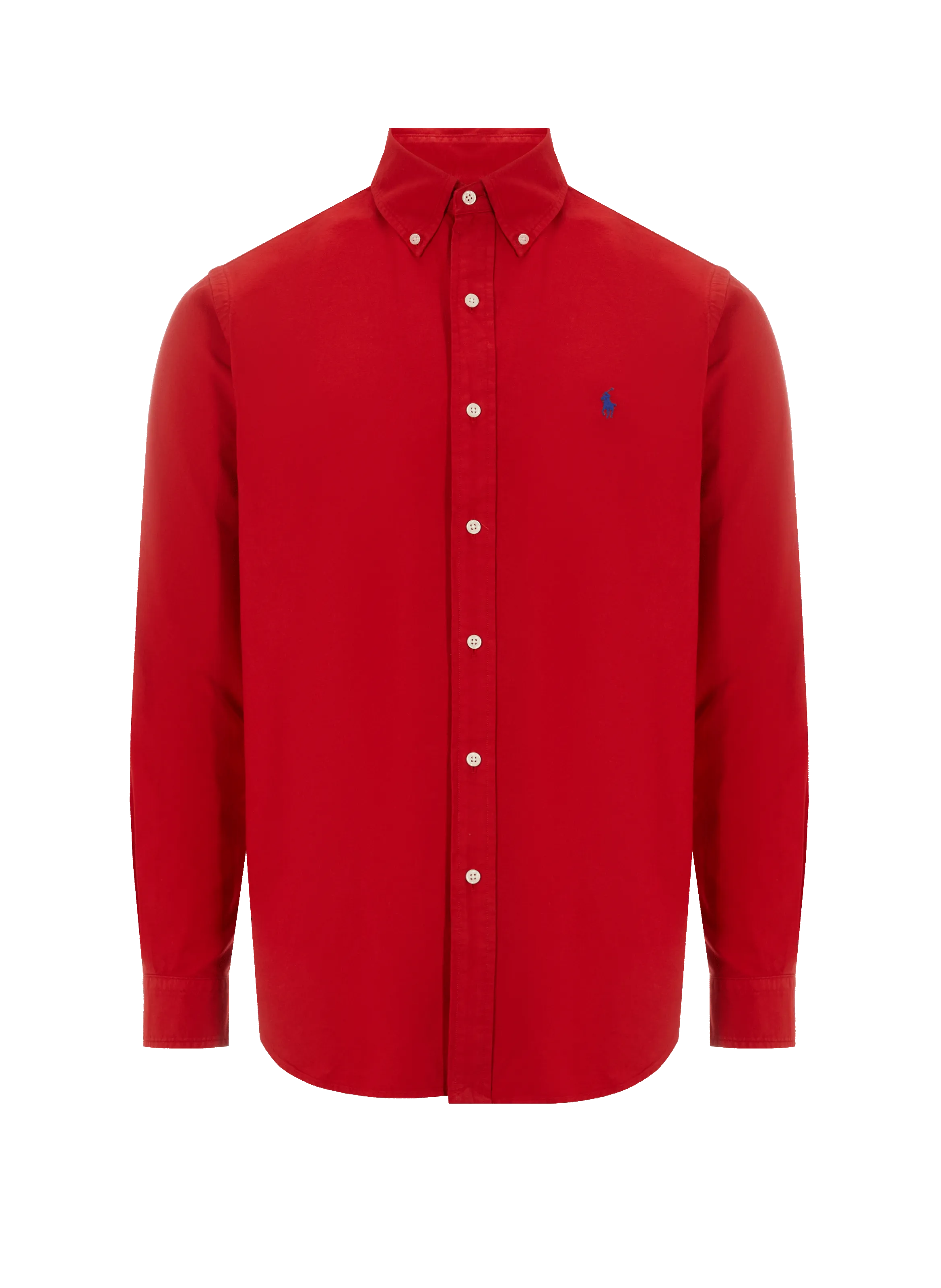 POLO RALPH LAUREN  Chemise en coton  - Rouge