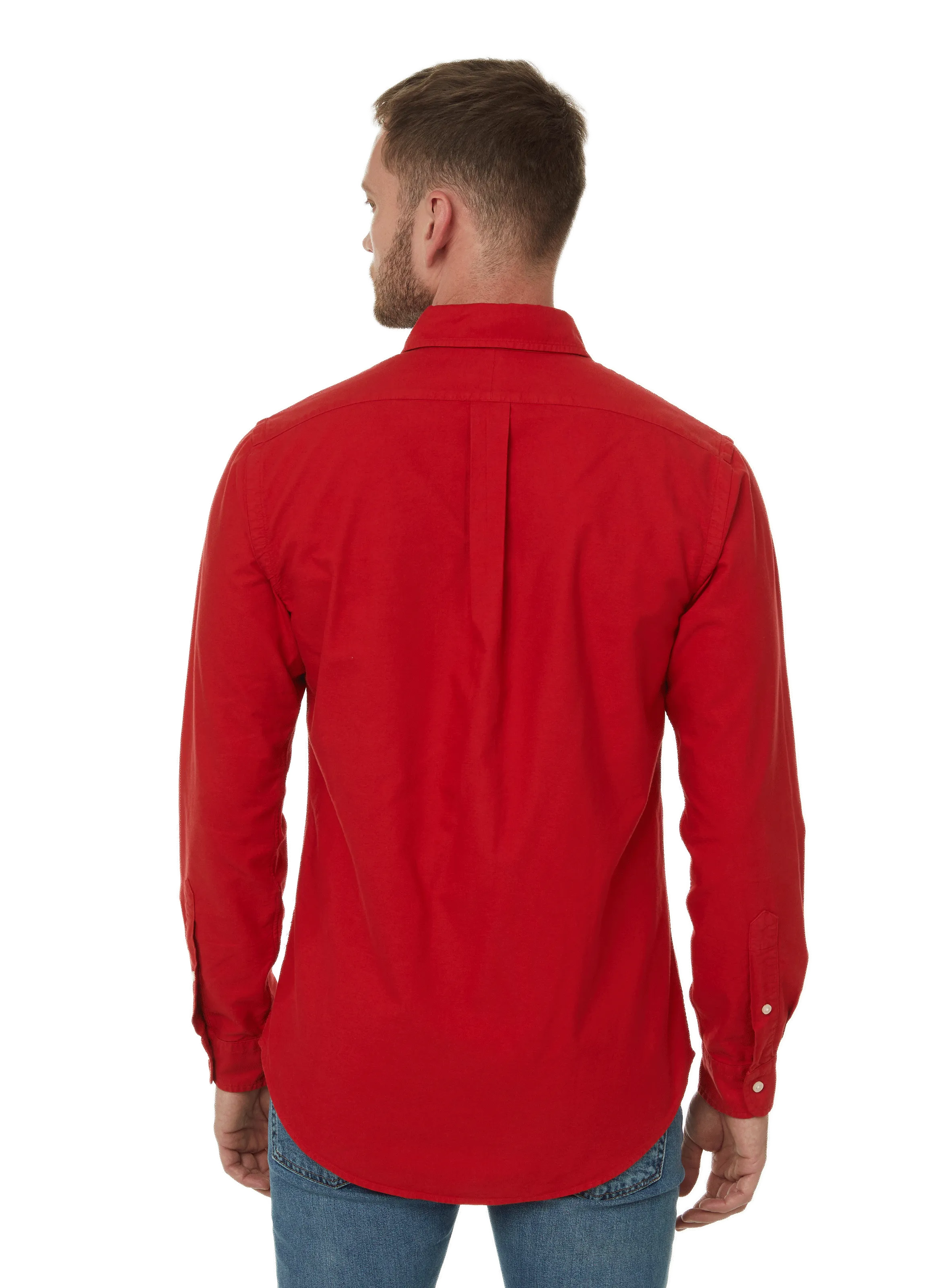 POLO RALPH LAUREN  Chemise en coton  - Rouge