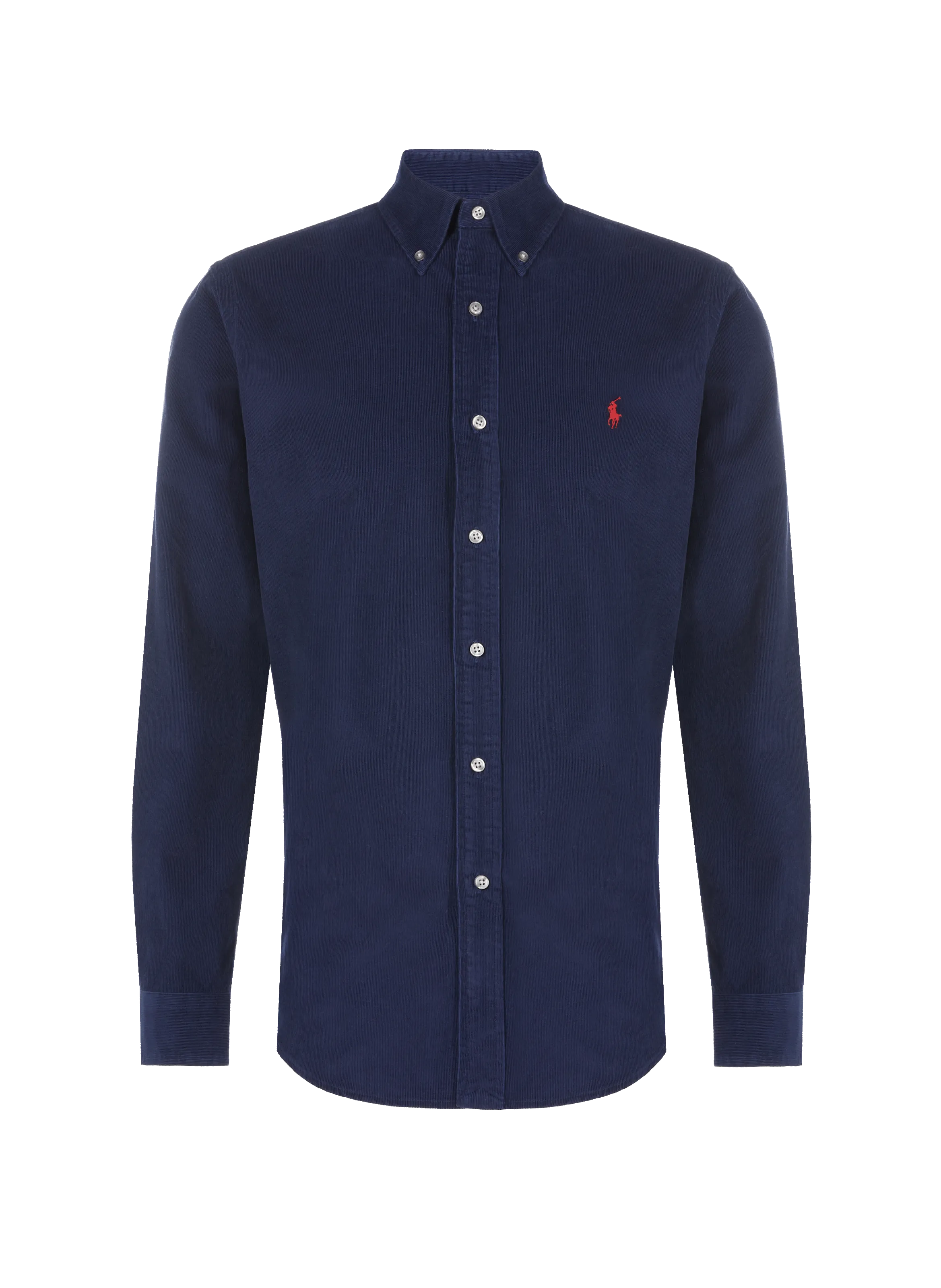 POLO RALPH LAUREN  Chemise en velours milleraies - Bleu