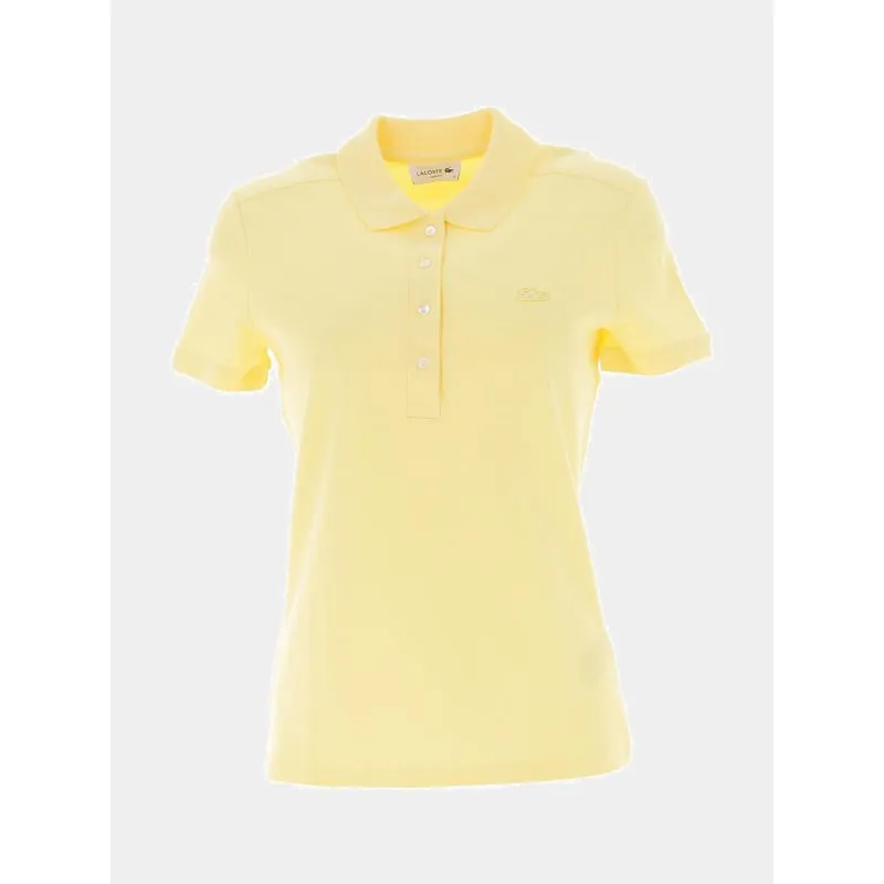 Polo relaxed lyocell rayures vert blanc femme - Tommy Hilfiger | wimod