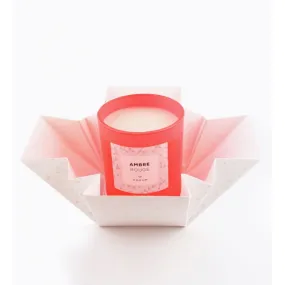 POP-UP PARIS - Bougie WHITE EDITION Ambre Rouge