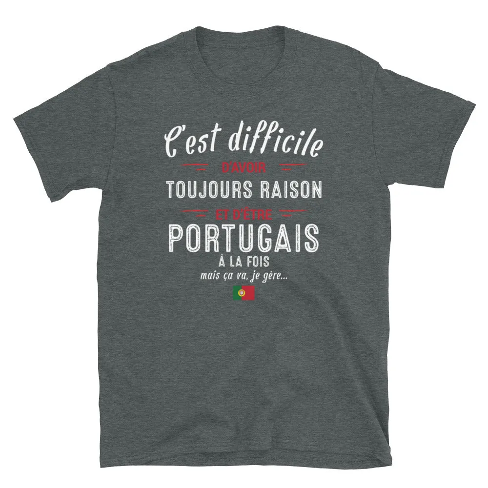 Portugais Raison - T-shirt Standard