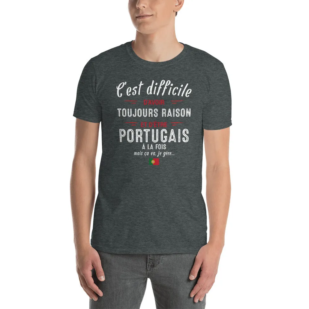 Portugais Raison - T-shirt Standard