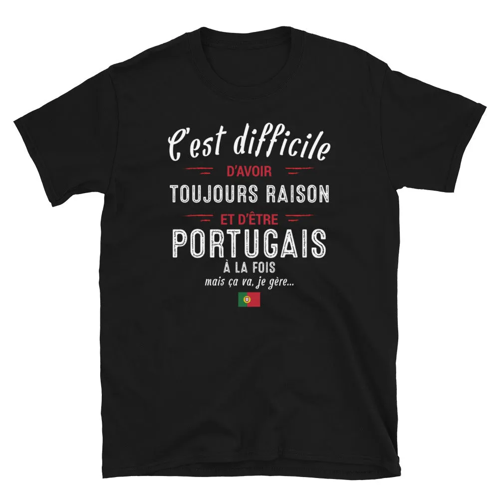 Portugais Raison - T-shirt Standard