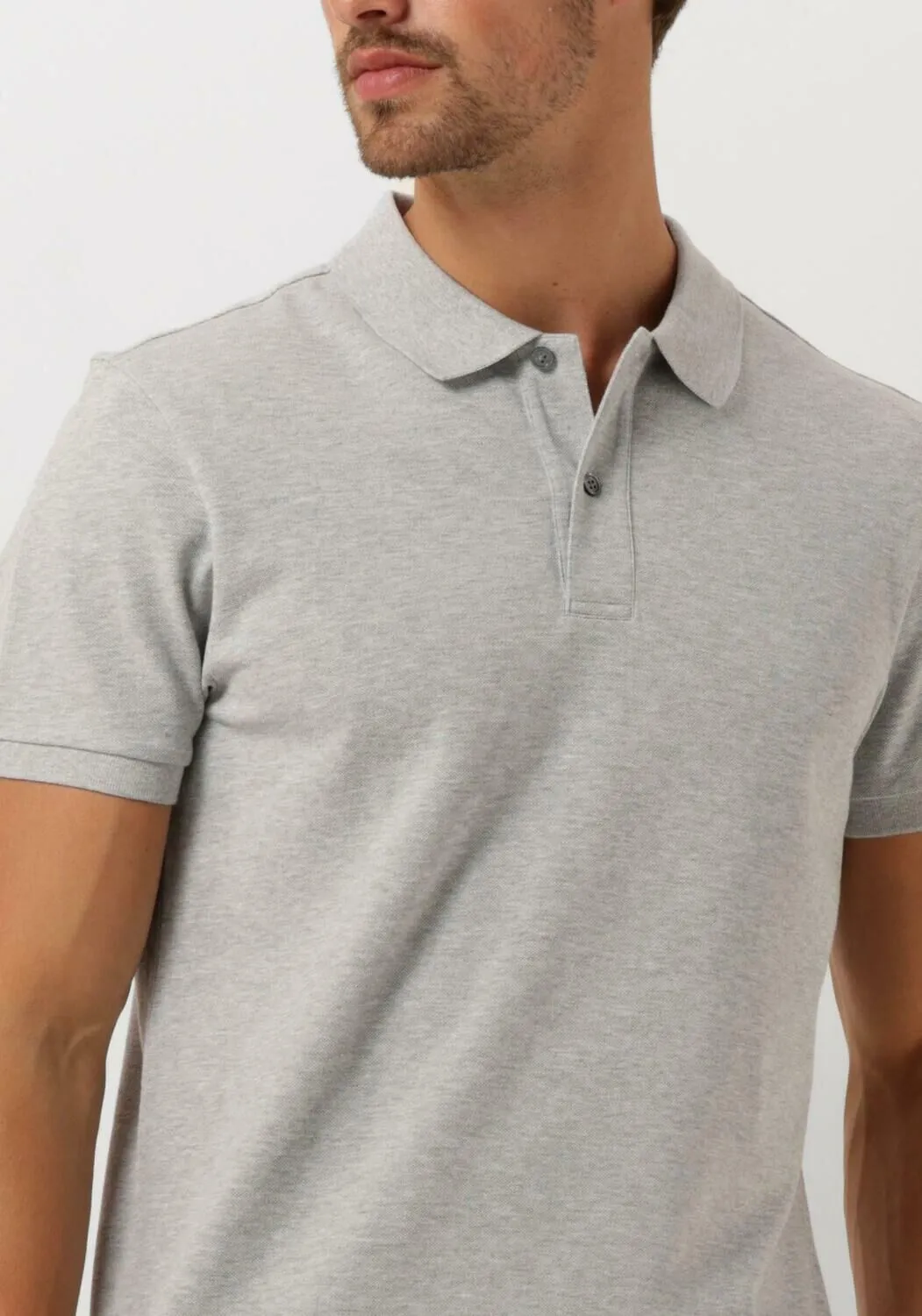 profuomo polo polo short sleeve en gris