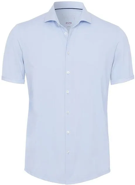 Pure La Chemise Fonctionnelle MC Bleu 4030-22750-100 command