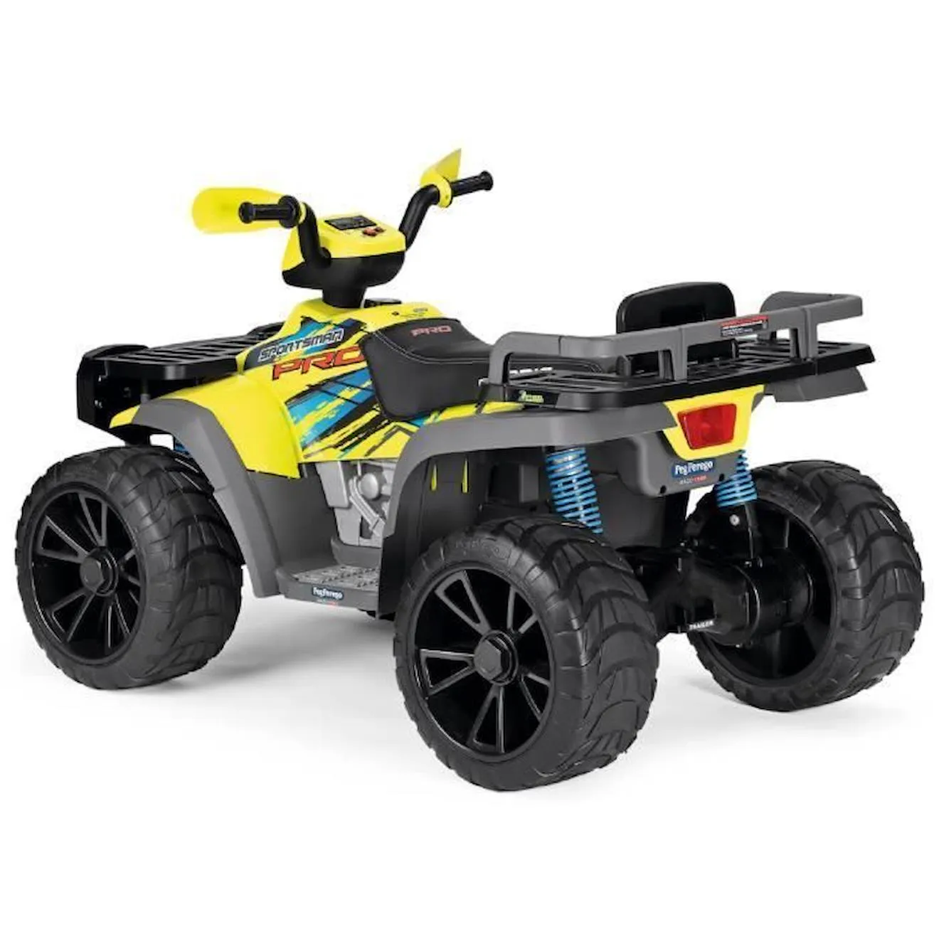 QUAD électrique - POLARIS SPORTSMAN PRO CITRUS- PEG PEREGO jaune - Peg Perego