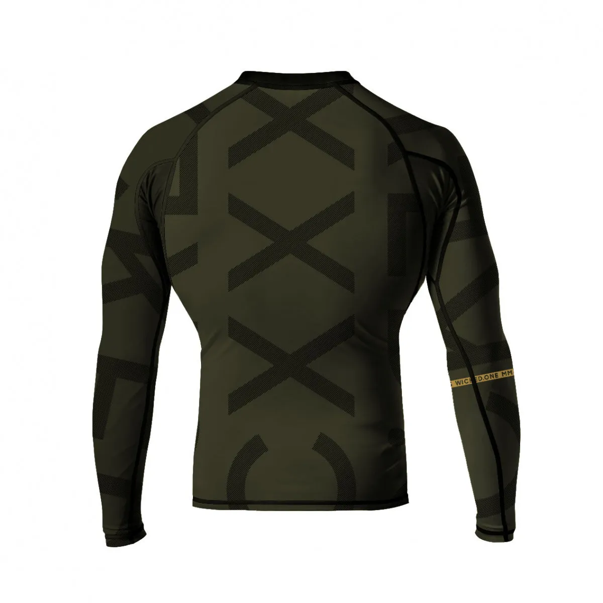 RASHGUARD WICKED ONE RIGHT - Kaki