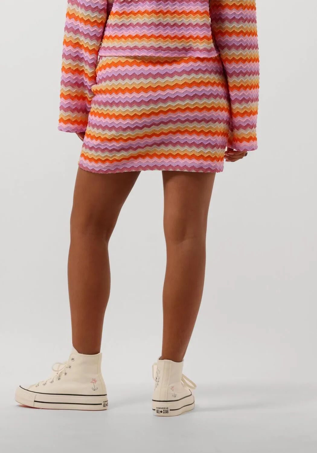 refined department mini-jupe joyce en multicolore