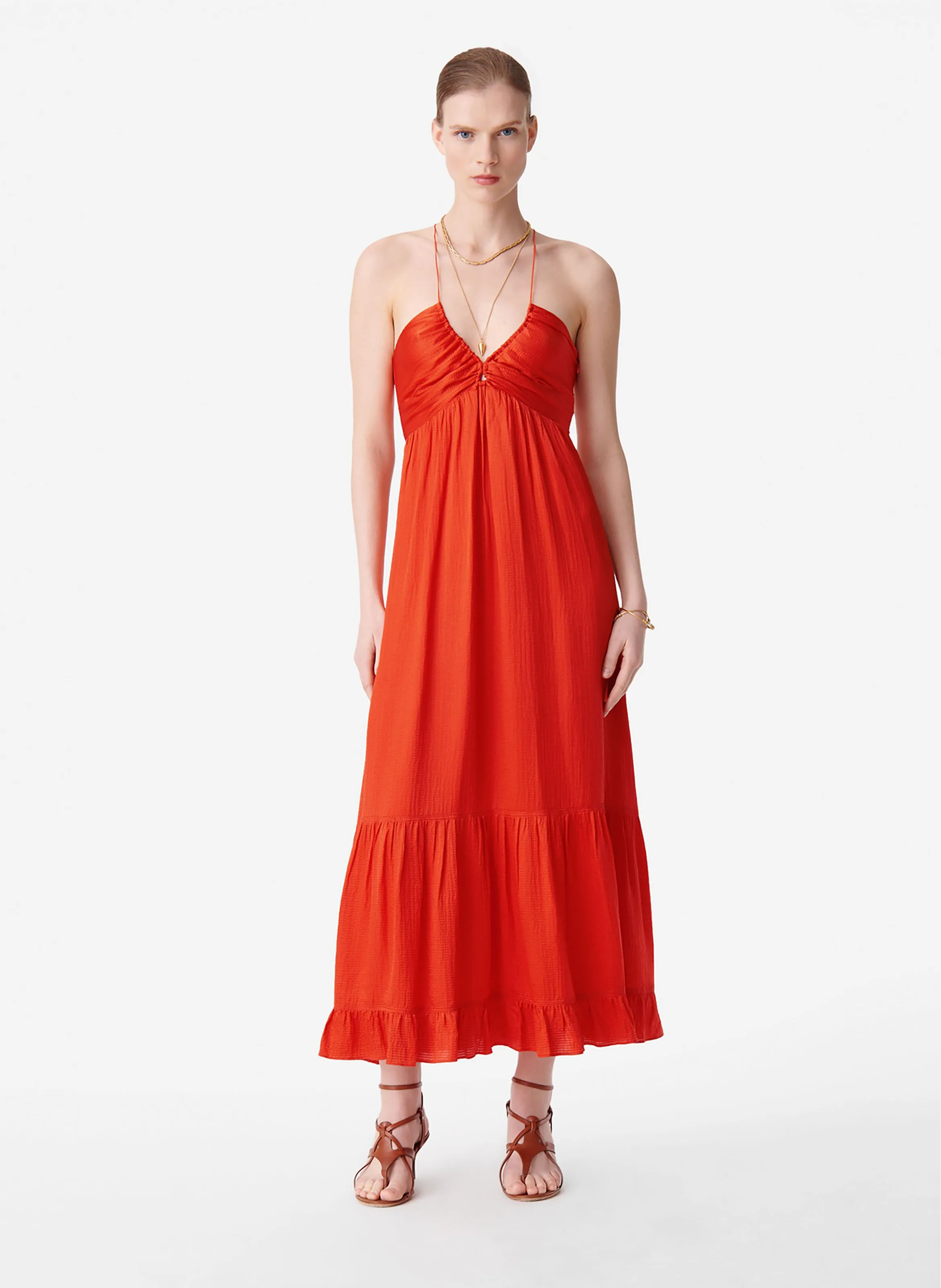 ROBE ALEXANDRA - VANESSA BRUNO pour FEMME | Printemps