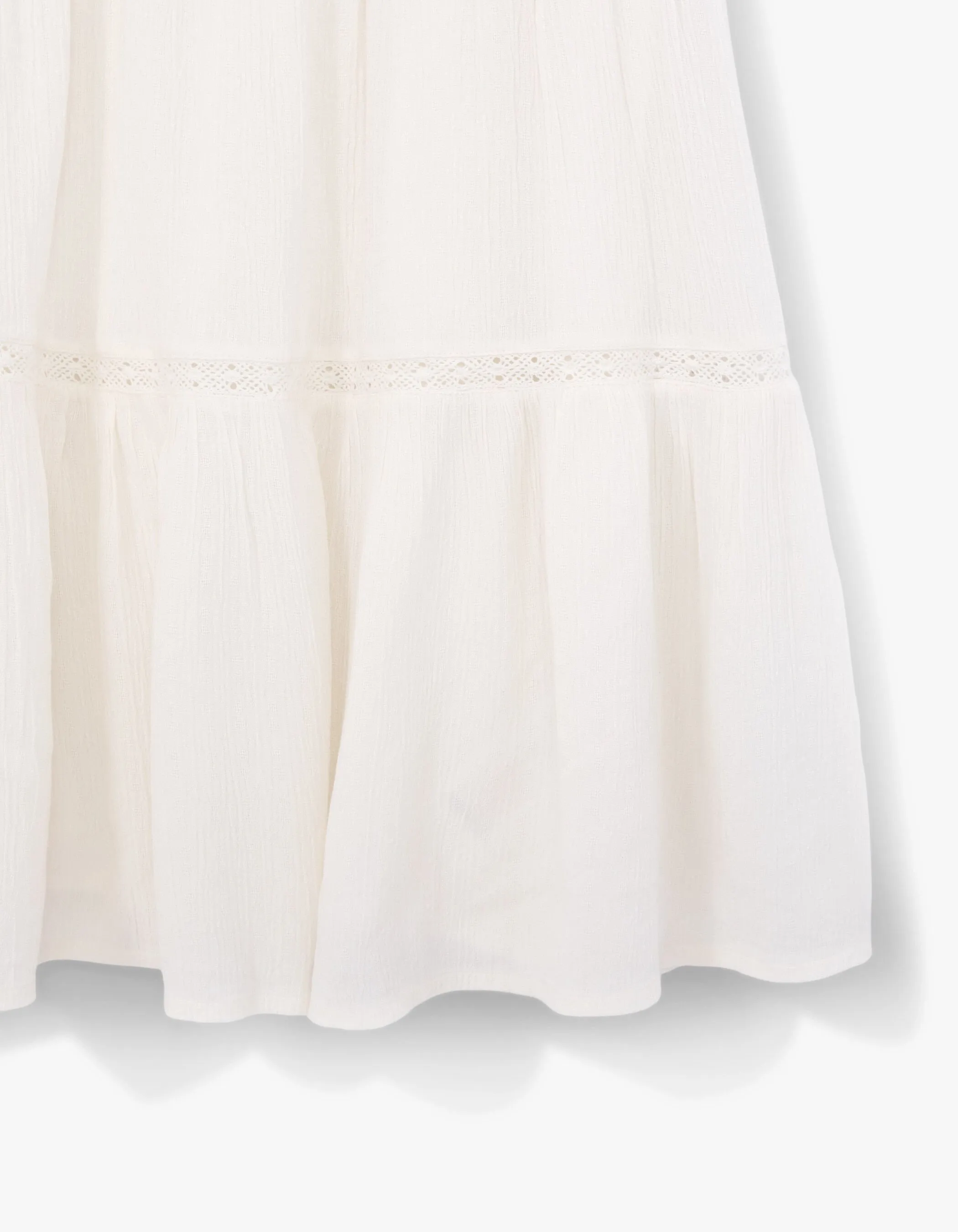 Robe blanc cassé LENZING™ ECOVERO™ fille