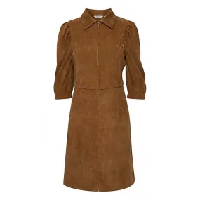 Robe courte légère BXELSA camel | 3 Suisses