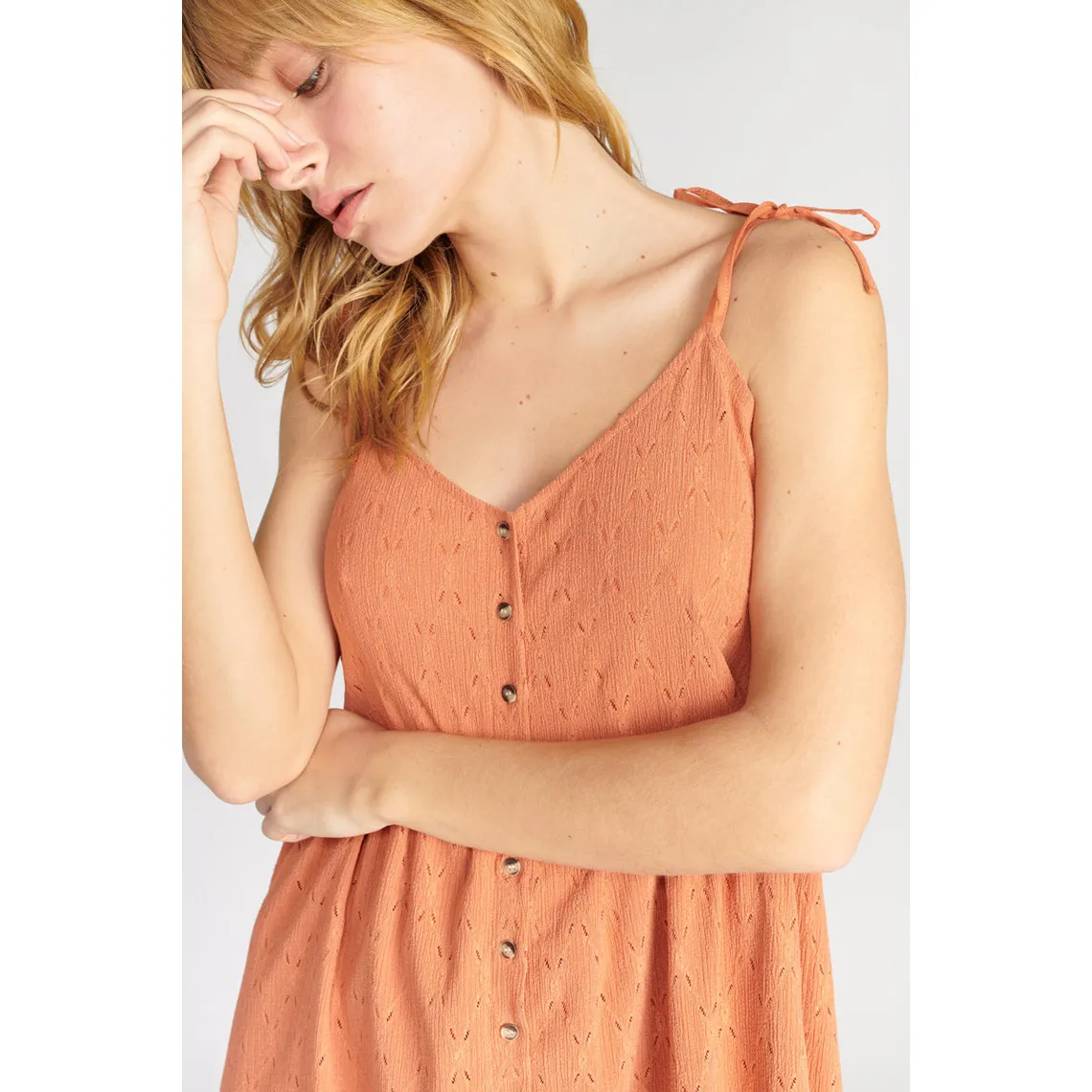 Robe droite CRISPO orange | 3 Suisses