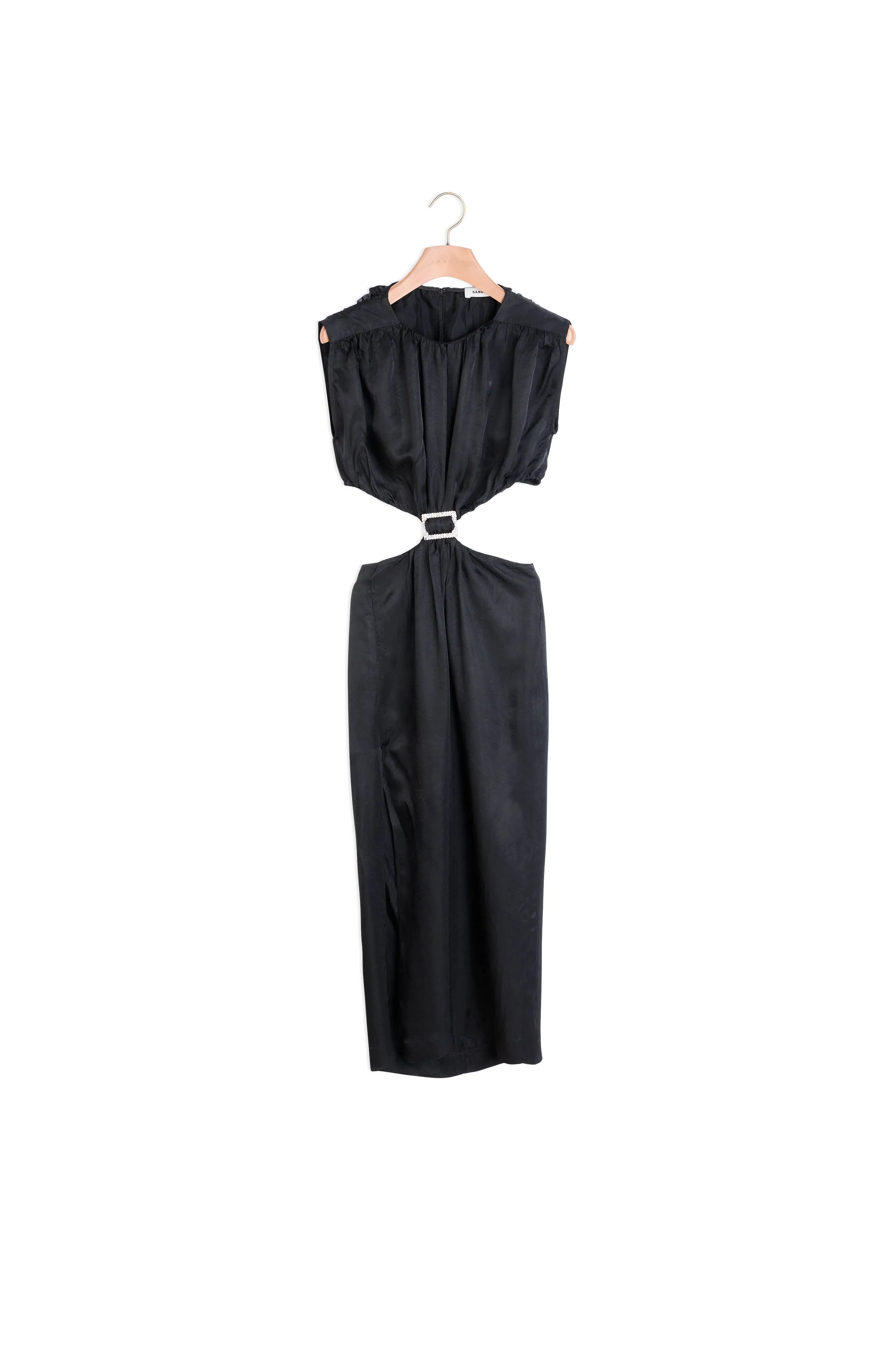 Robe mi-longue bijou