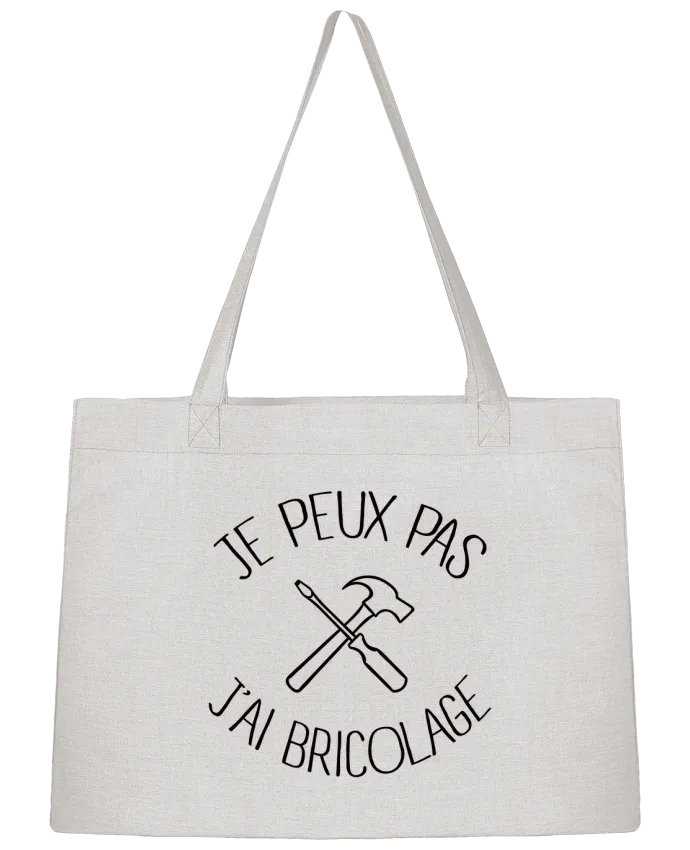 Sac Shopping Je peux pas j'ai Bricolage par Freeyourshirt.com