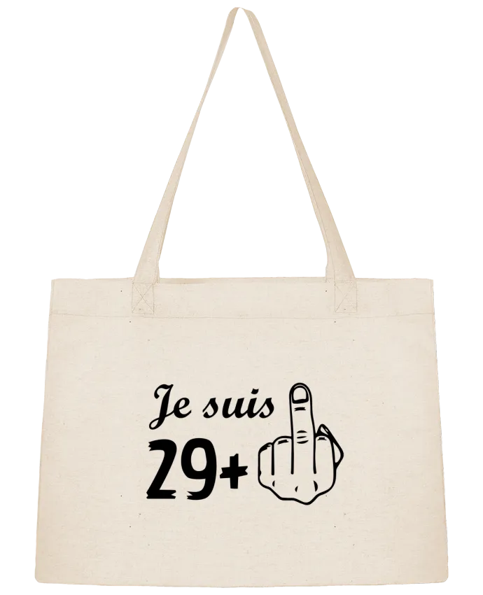 Sac Shopping Je suis 29+ par tunetoo