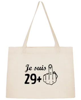 Sac Shopping Je suis 29+ par tunetoo