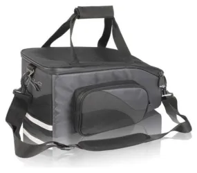 Sacoche de Porte-Bagages XLC BA-S47 Fixation Carry More Noir Anthracite 15 L