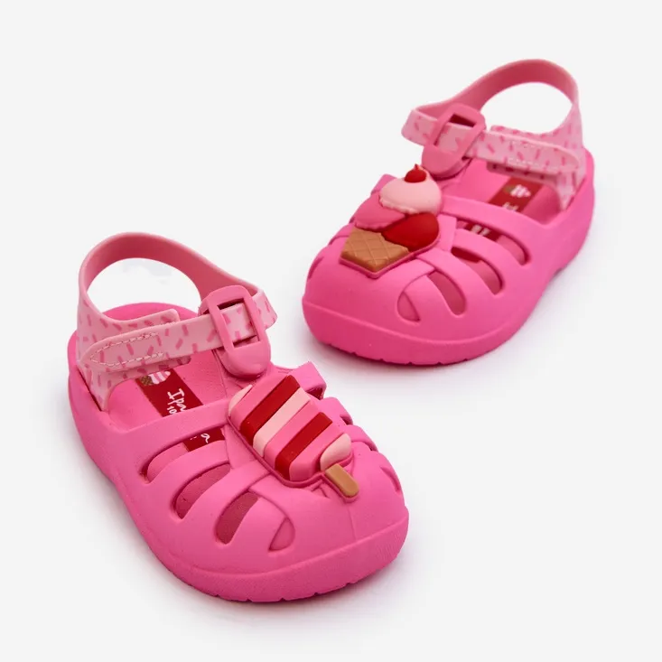 Sandales Velcro Pour Enfants 83486 Ipanema Summer Xiii Baby Rose