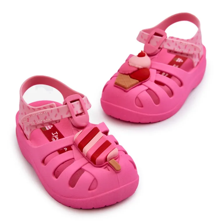 Sandales Velcro Pour Enfants 83486 Ipanema Summer Xiii Baby Rose