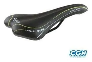 selle route/vtt monte grappa 1322 all road noir/jaune