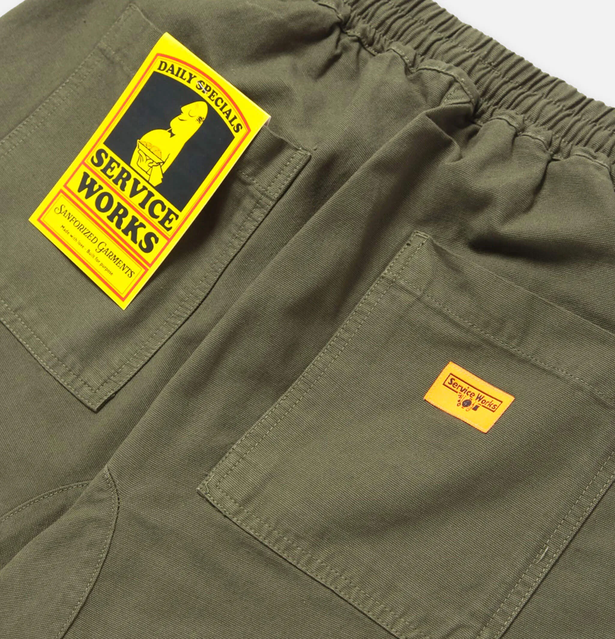 Service Works | Chef Short | Olive | Shop Royalcheese Paris