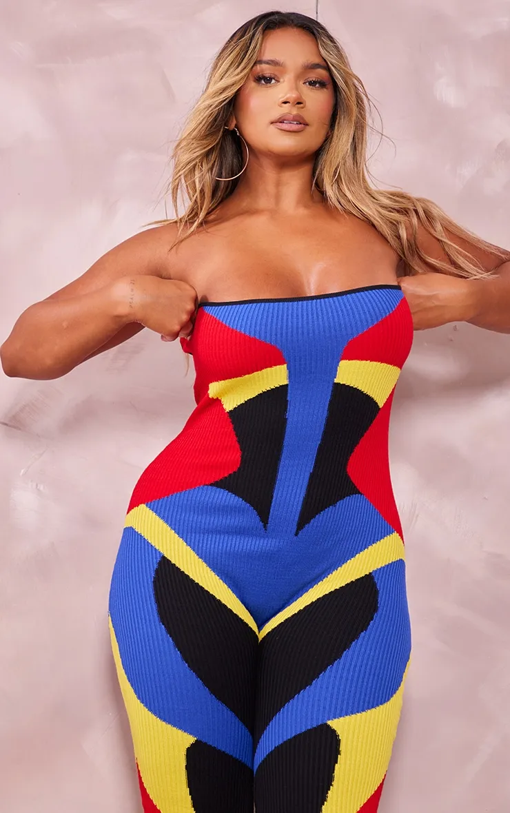 Shape Combinaison bustier multicolore colourblock