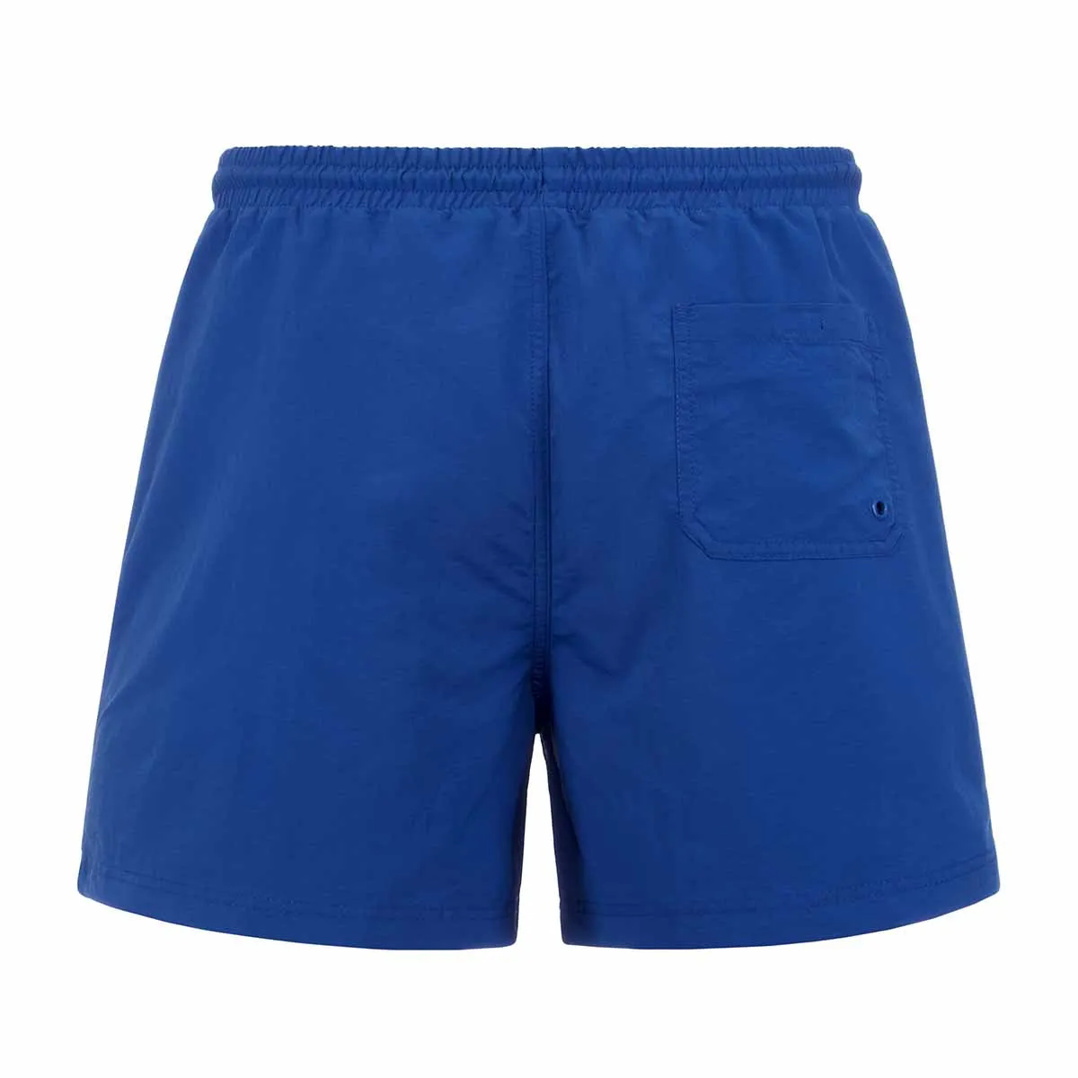 Short De Bain Logo Fulmino Bleu Homme