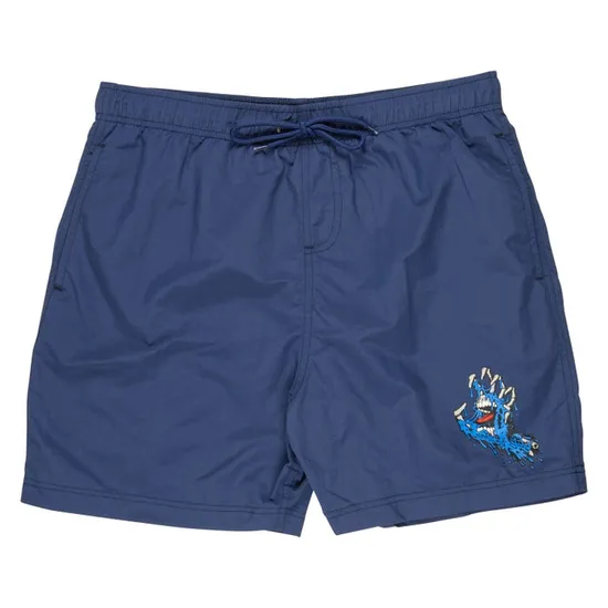 SHORT DE BAIN SANTA CRUZ MELTING HAND MIDNIGHT BLUE - Hutchis