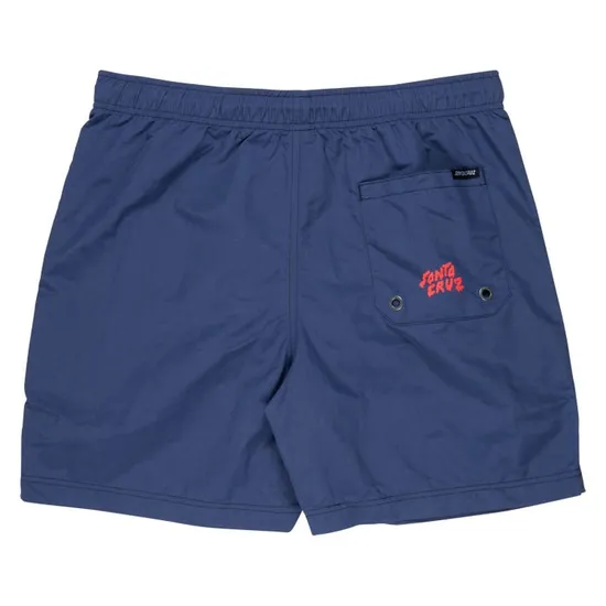 SHORT DE BAIN SANTA CRUZ MELTING HAND MIDNIGHT BLUE - Hutchis