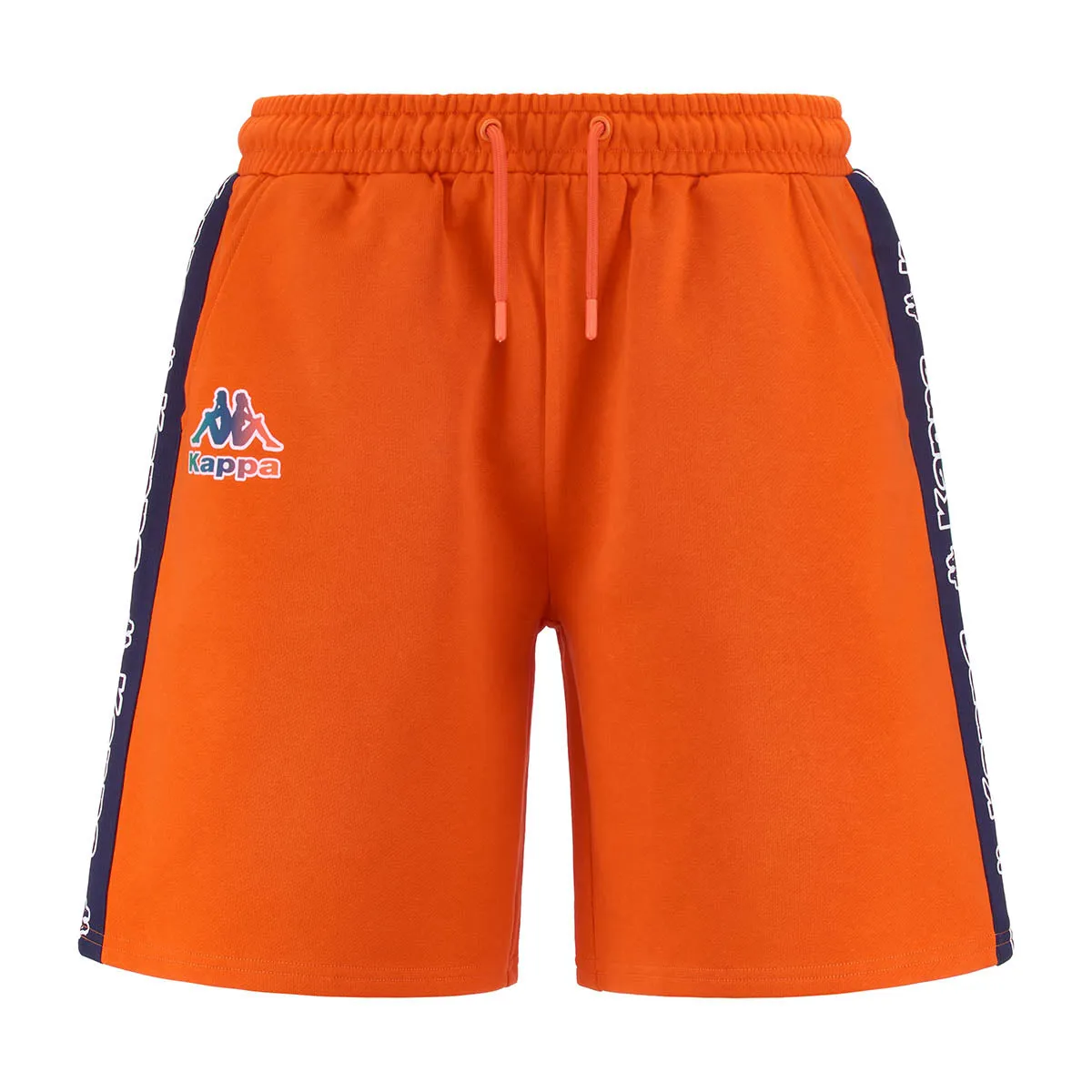 Short Logo Fulto Orange Homme