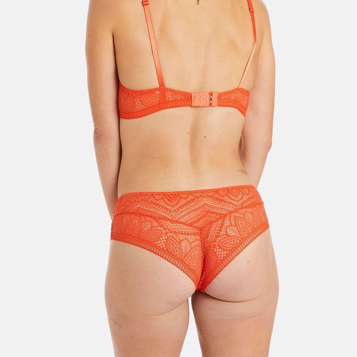 Shorty orange Etoile | 3 Suisses