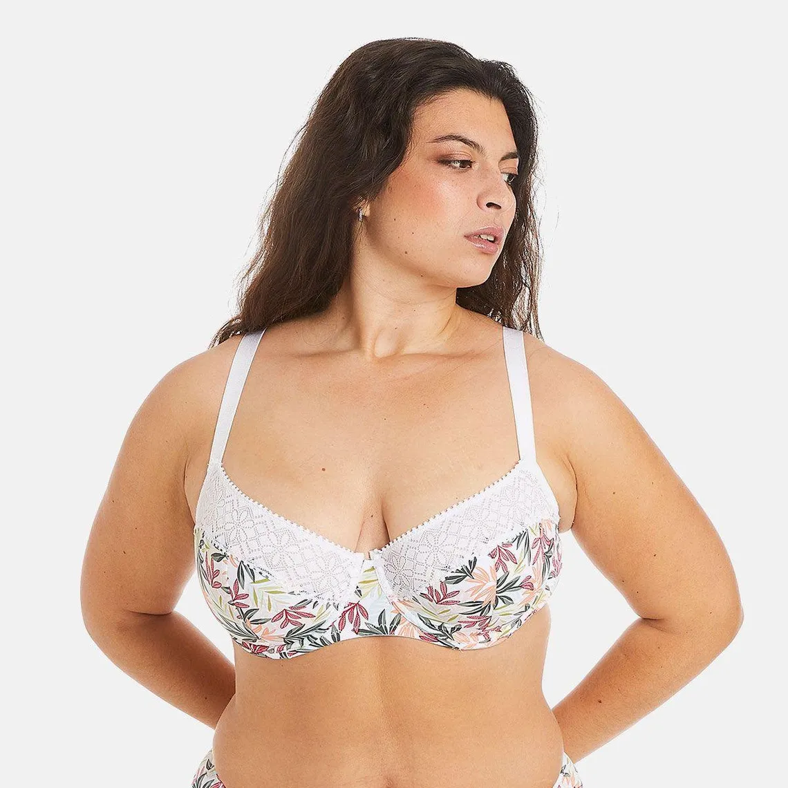 Soutien-gorge à armatures grand maintien blanc | 3 Suisses