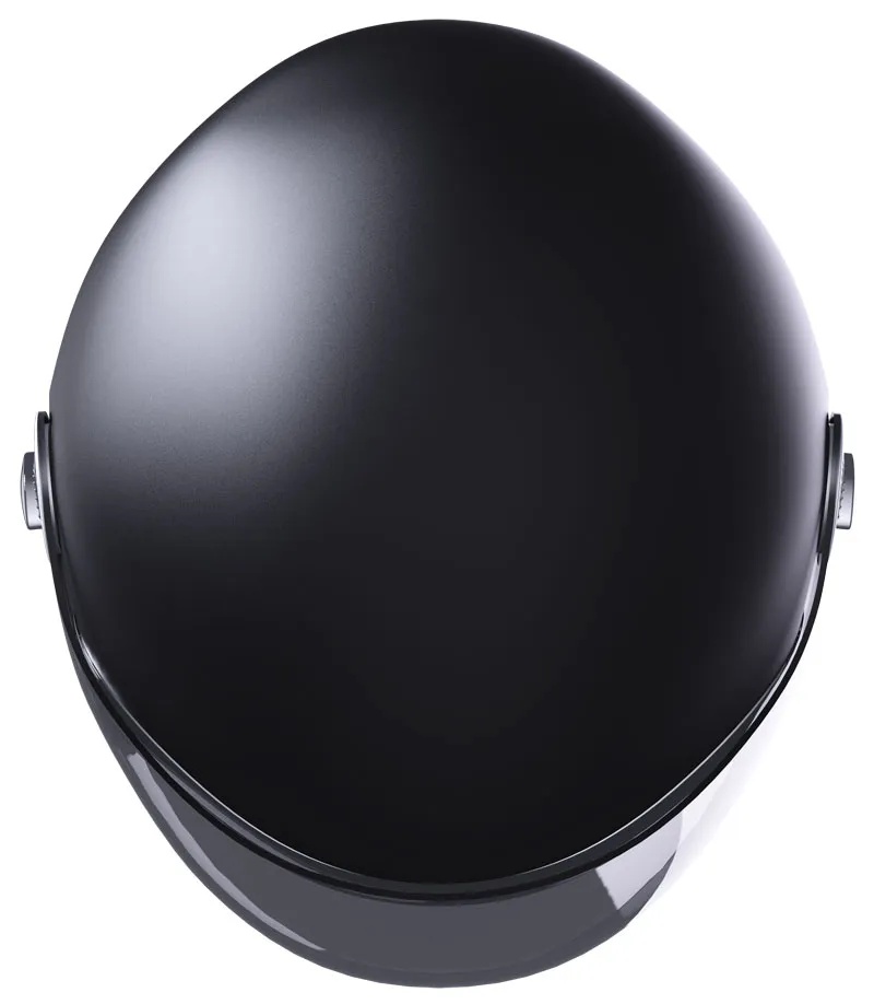 Stormer Clyde noir mat, casque jet scooter ECE 22 06