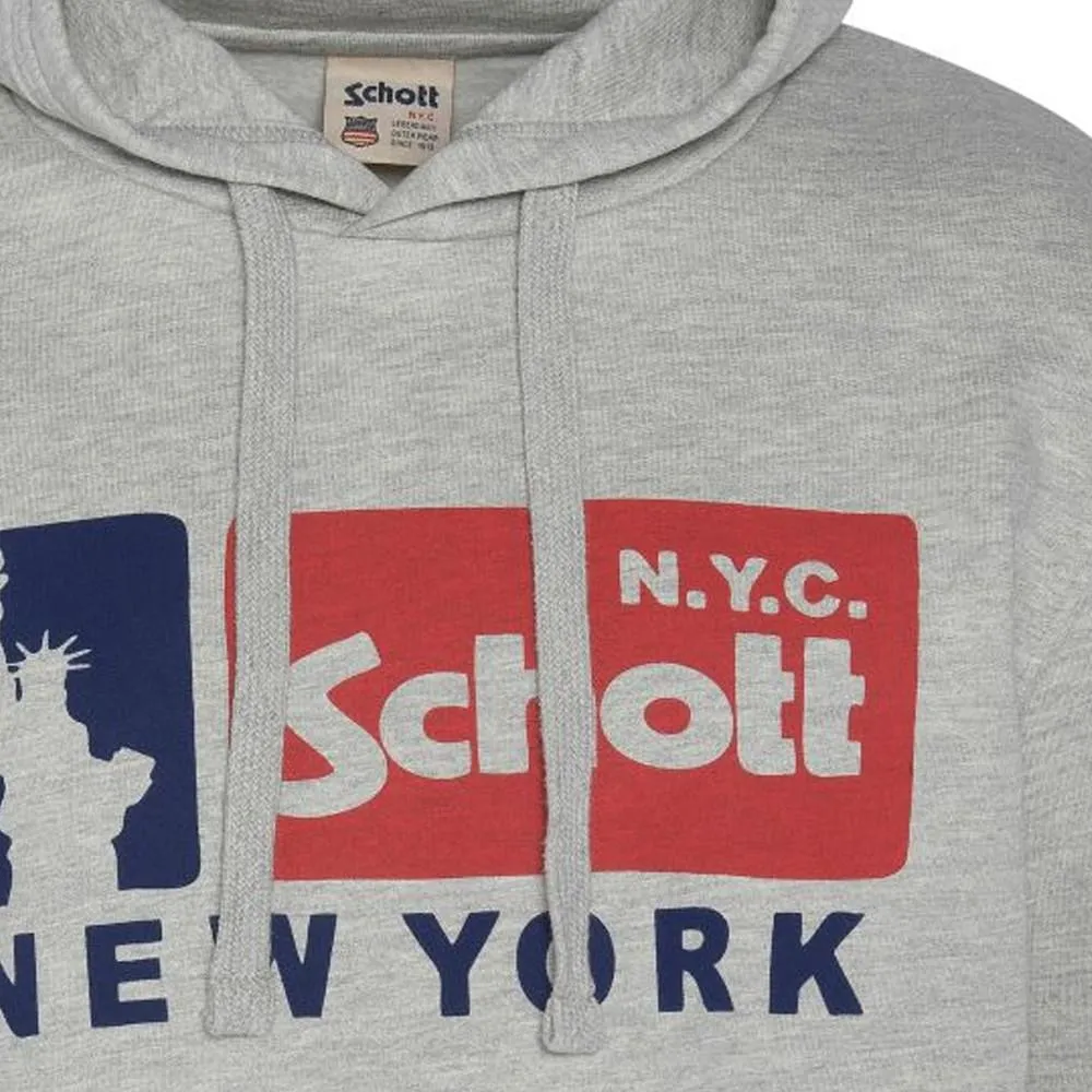 Sweat Gris Homme Schott NYC