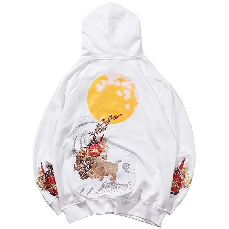 Sweat Japonais Fleur