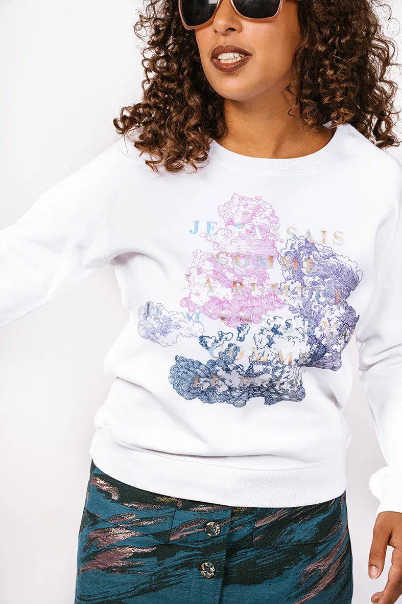 Sweat motif Nuages