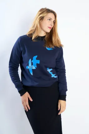 Sweat motif Oiseaux