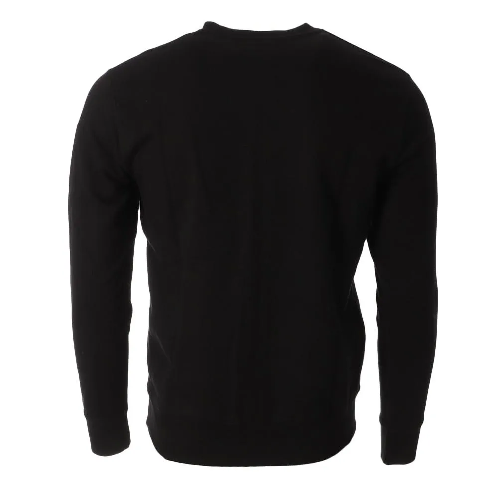 Sweat Noir Homme Schott 752