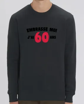 Sweat-shirt Embrasse moi j'ai 60 ans Par tunetoo