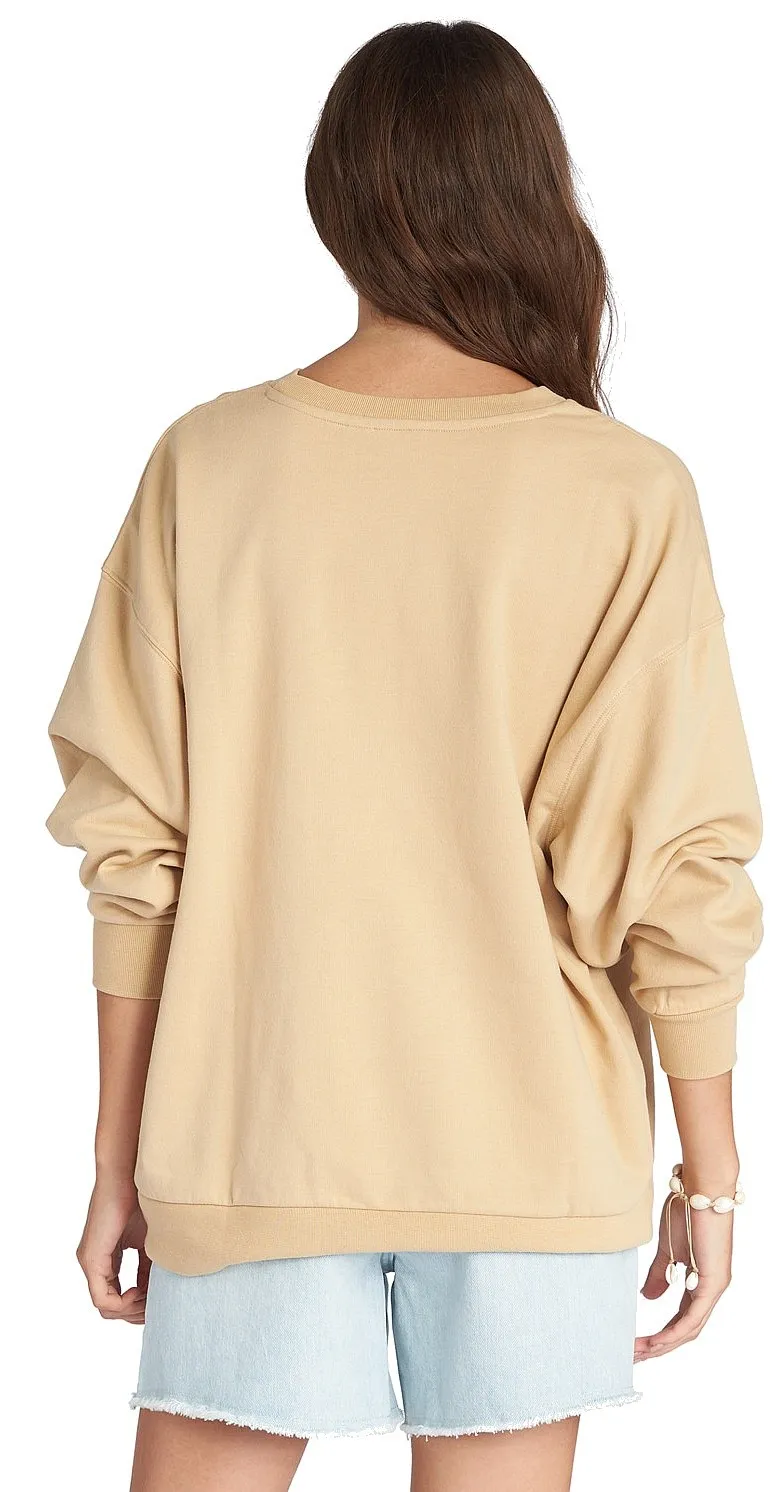 sweat-shirt Roxy Morning Hike B - TEH0/Tapioca - women´s