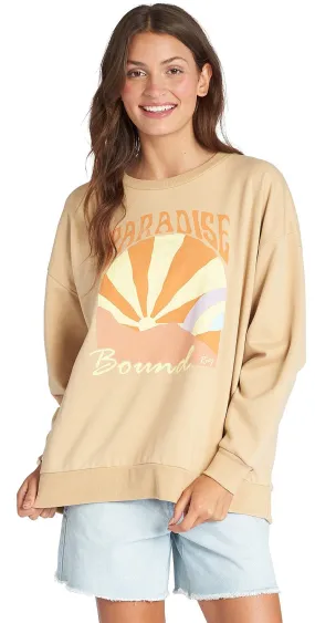 sweat-shirt Roxy Morning Hike B - TEH0/Tapioca - women´s