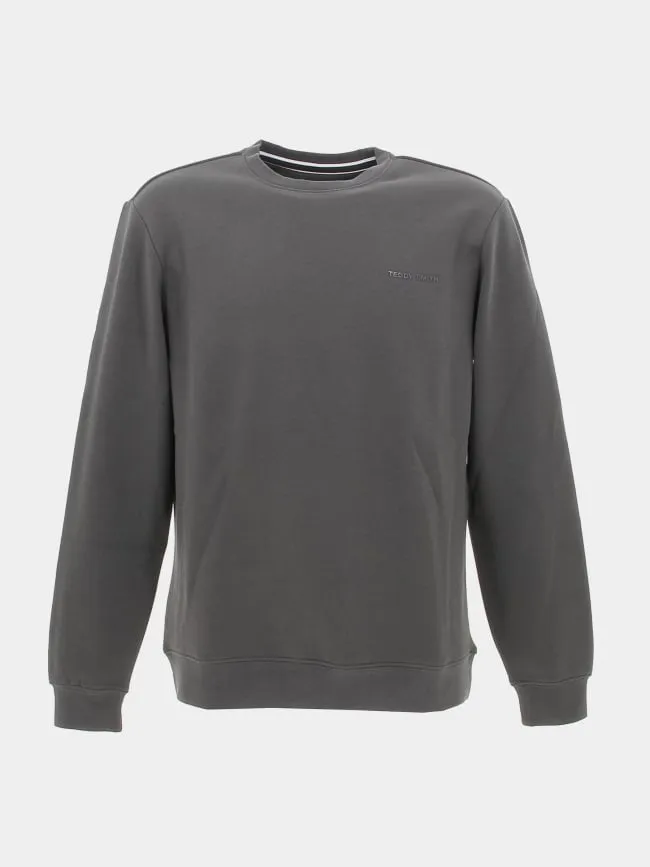 Sweat uni nark gris anthracite homme - Teddy Smith | wimod