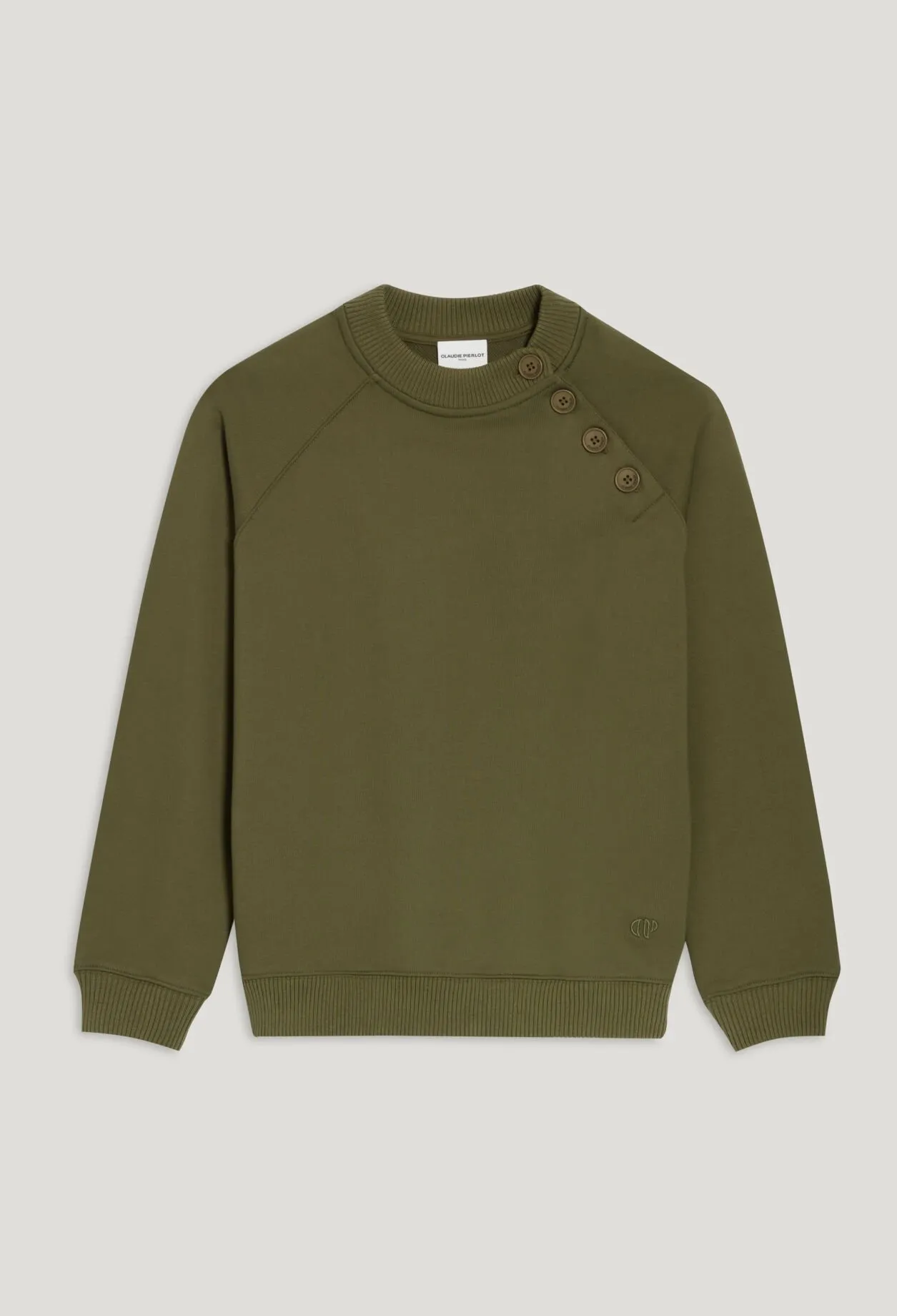 Sweatshirt boutons | Claudie FR