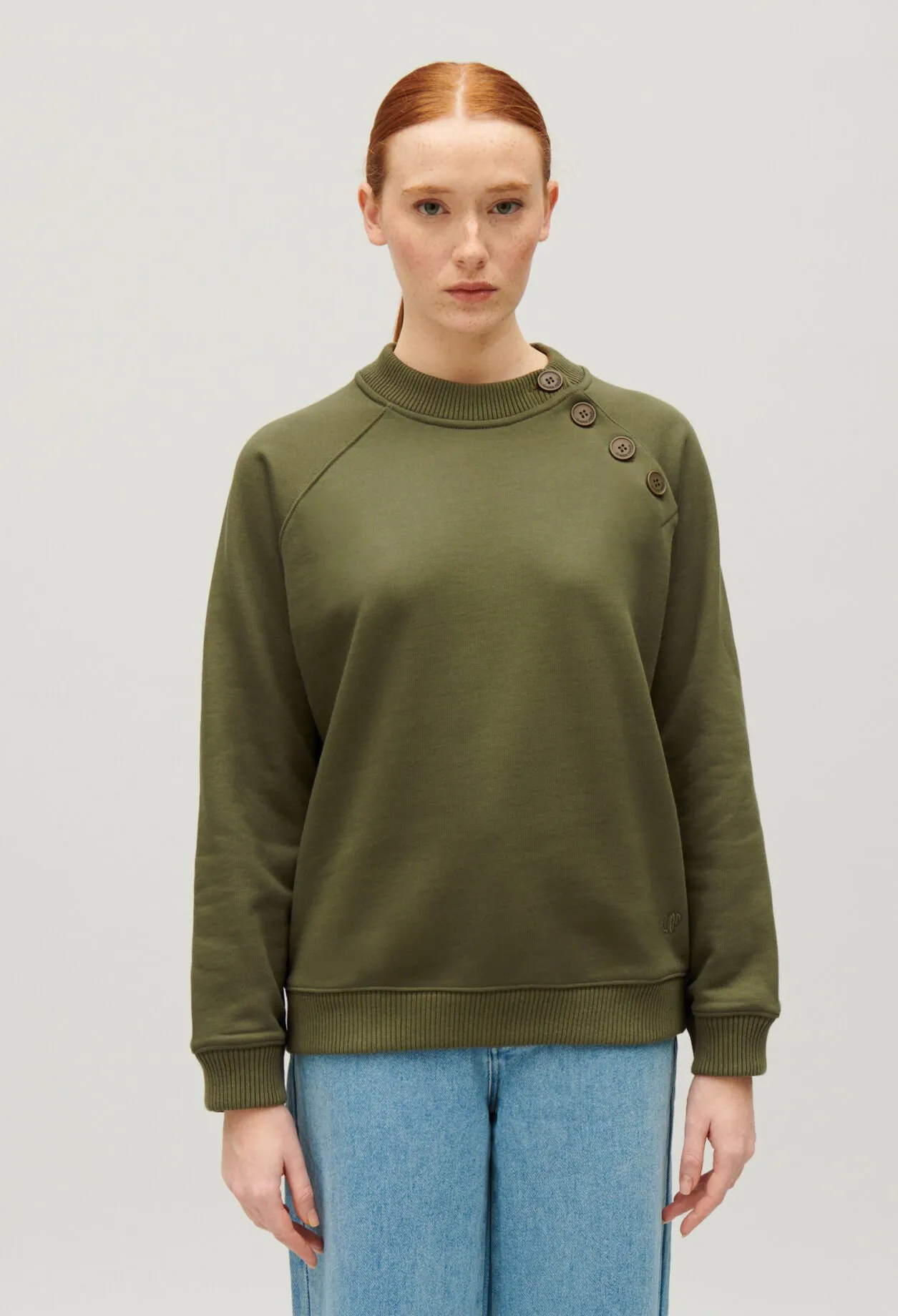 Sweatshirt boutons | Claudie FR