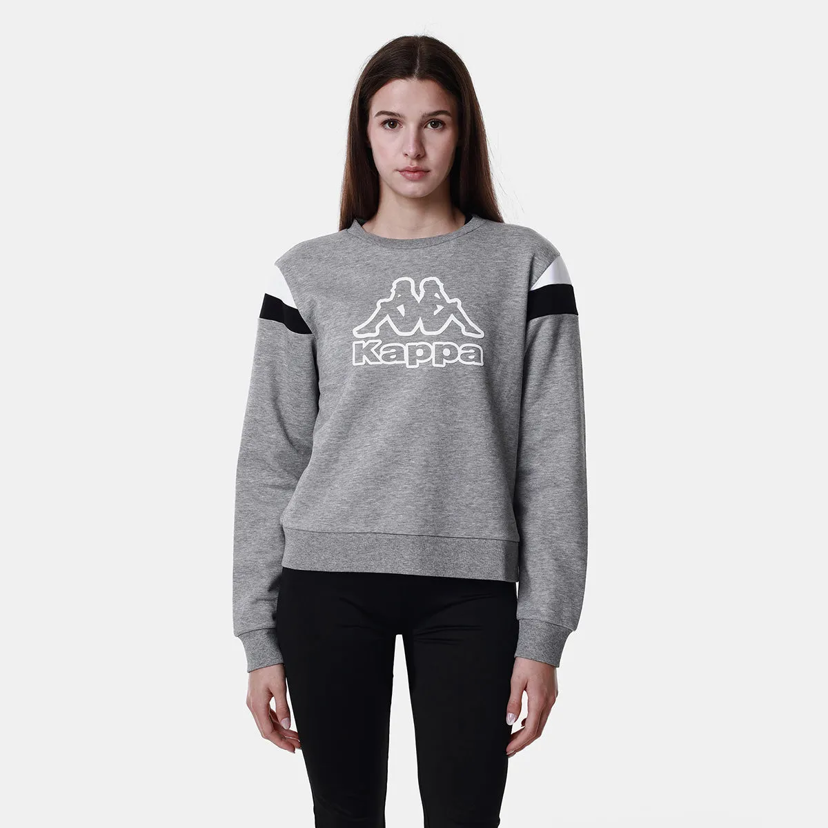 Sweatshirt Cyra Gris femme