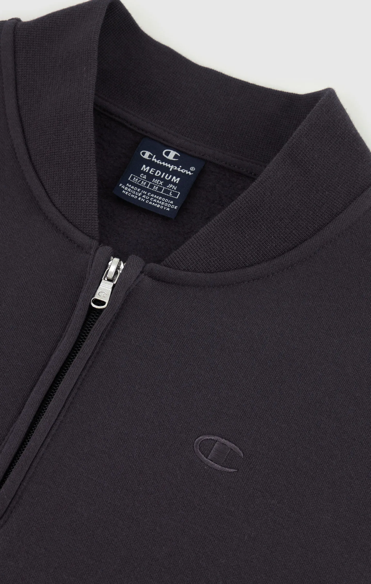 Sweatshirt demi-zippé avec logo ton sur ton | Champion France